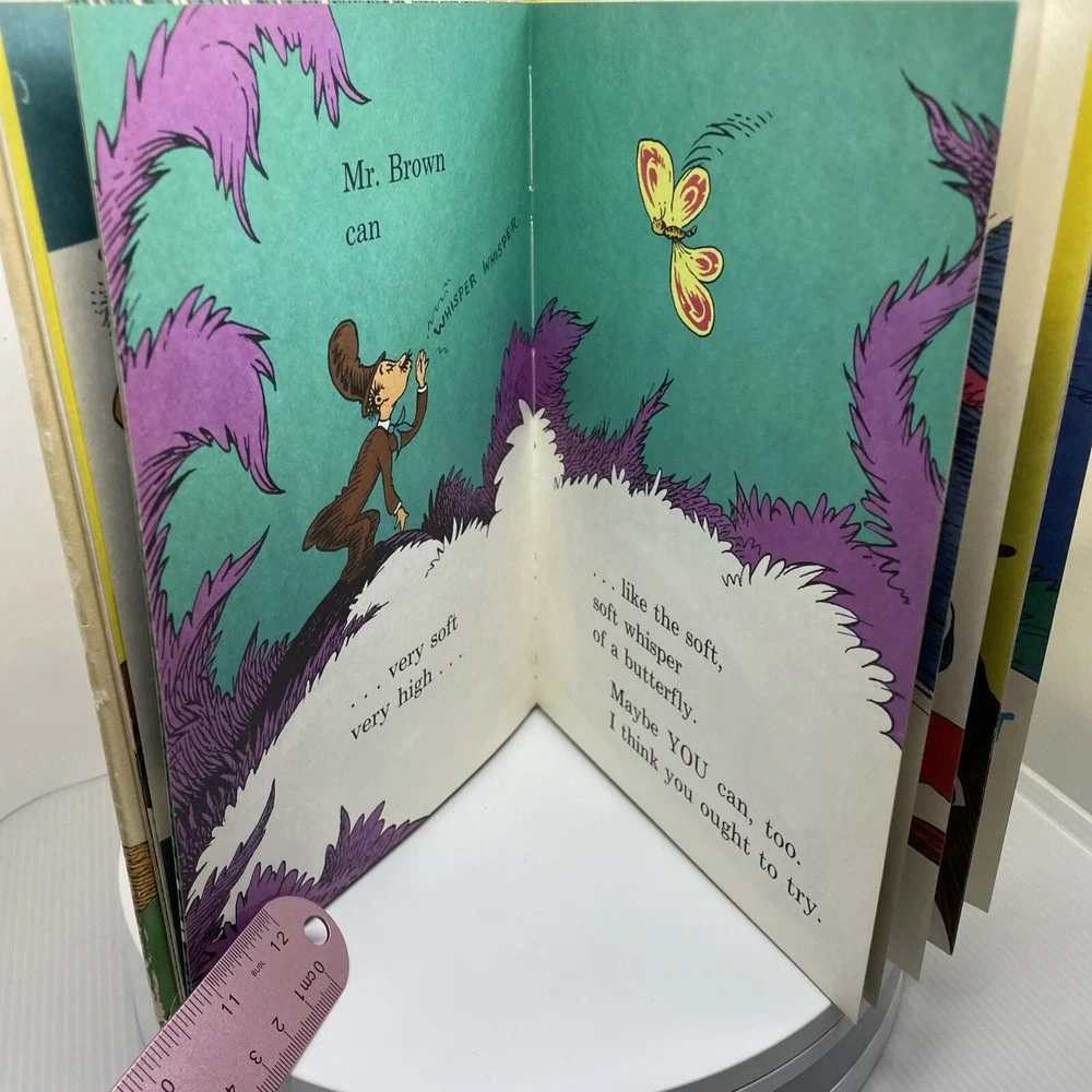 VTG Dr Seuss‎ Mr. Brown Can MOO Can you? Book Club Edition 1970 Hardcover